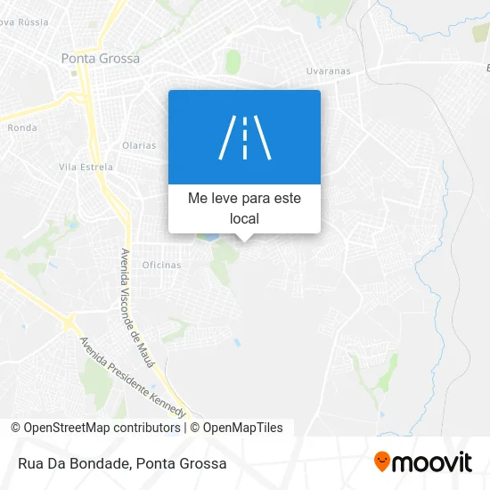 Rua Da Bondade mapa