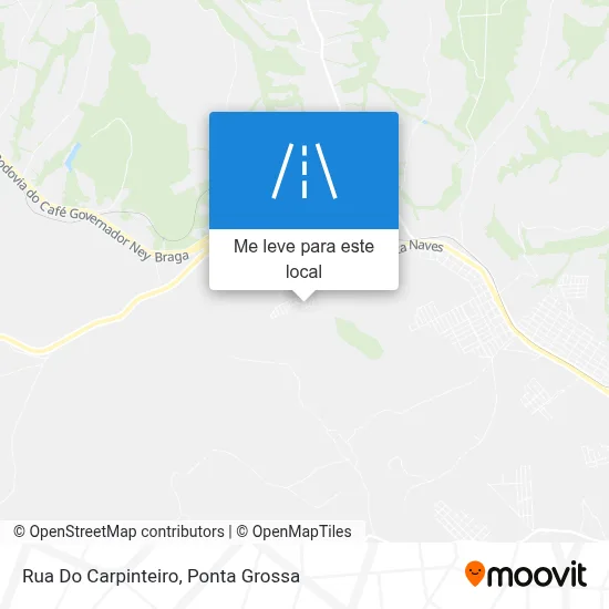 Rua Do Carpinteiro mapa
