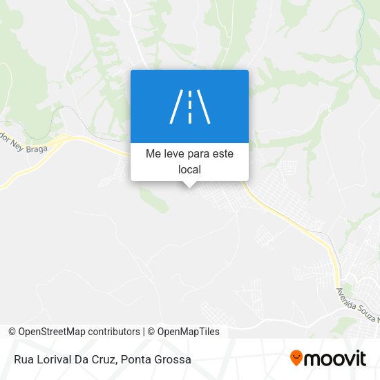 Rua Lorival Da Cruz mapa