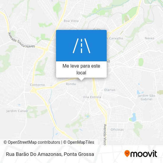 Rua Barão Do Amazonas mapa