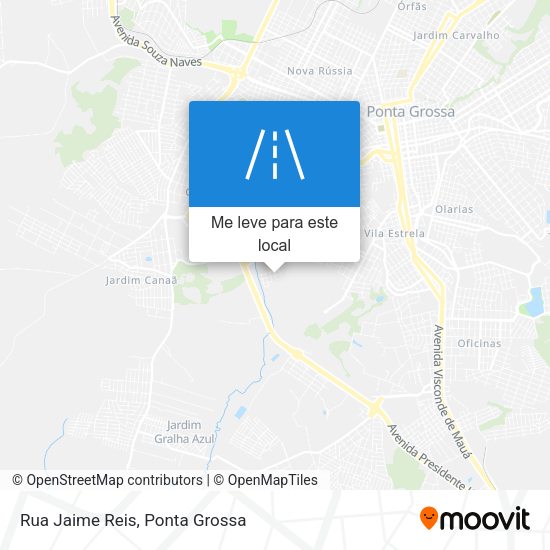 Rua Jaime Reis mapa