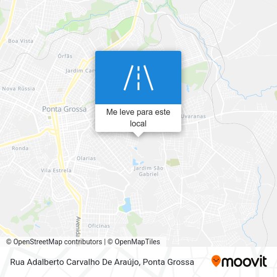 Rua Adalberto Carvalho De Araújo mapa