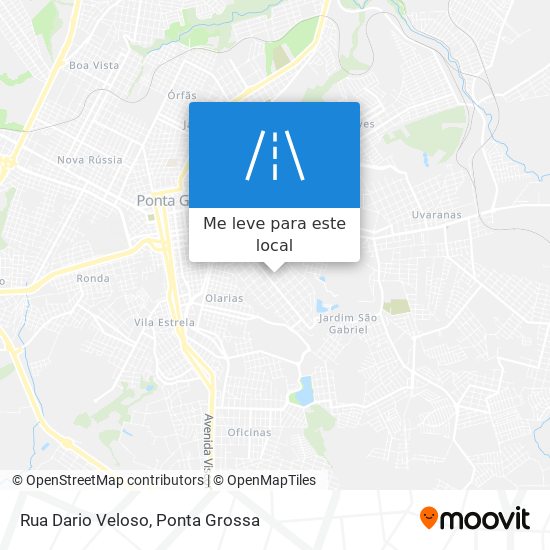 Rua Dario Veloso mapa