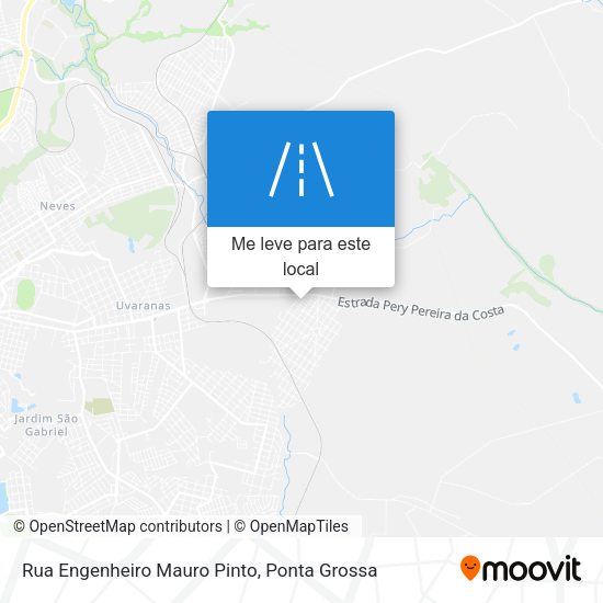Rua Engenheiro Mauro Pinto mapa