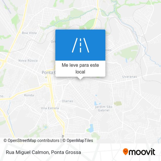 Rua Miguel Calmon mapa