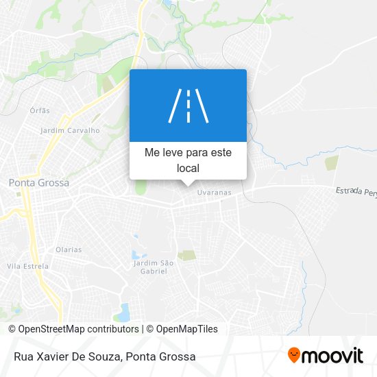 Rua Xavier De Souza mapa