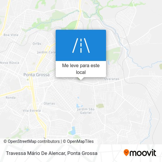 Travessa Mário De Alencar mapa