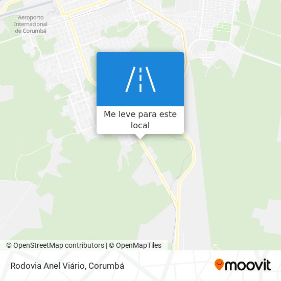 Rodovia Anel Viário mapa