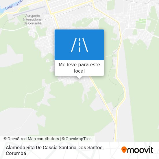 Alameda Rita De Cássia Santana Dos Santos mapa