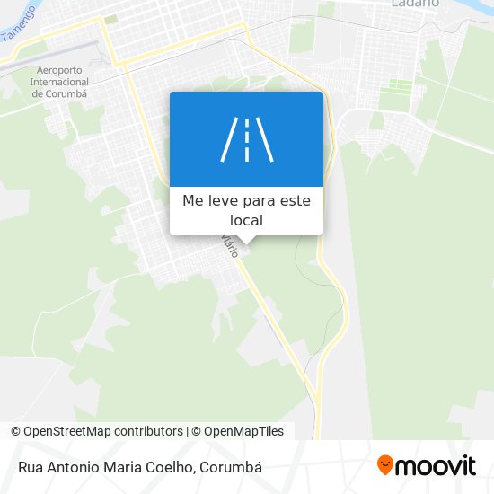 Rua Antonio Maria Coelho mapa