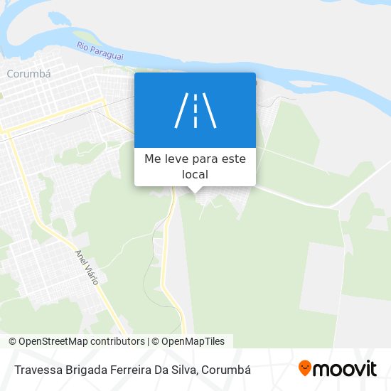 Travessa Brigada Ferreira Da Silva mapa