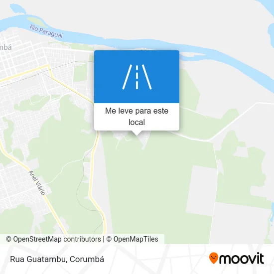 Rua Guatambu mapa