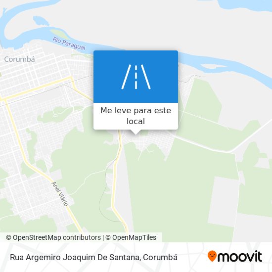 Rua Argemiro Joaquim De Santana mapa