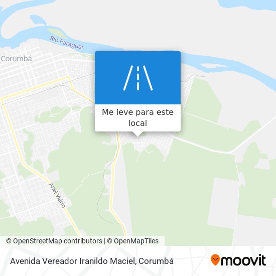 Avenida Vereador Iranildo Maciel mapa