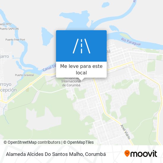 Alameda Alcides Do Santos Malho mapa