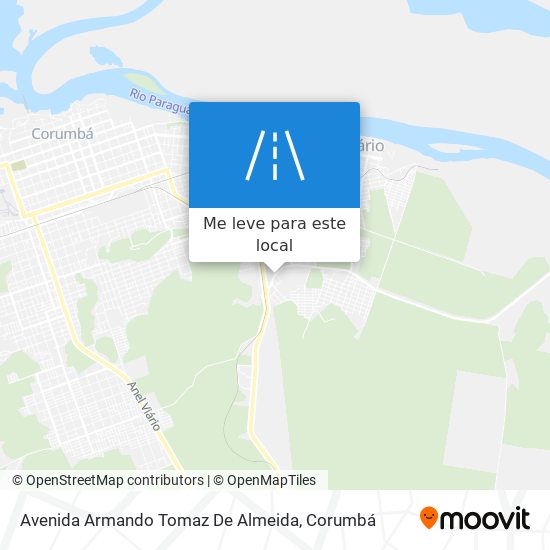 Avenida Armando Tomaz De Almeida mapa