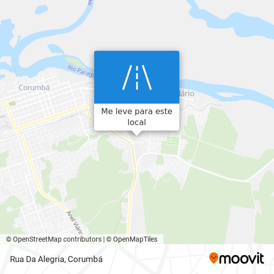 Rua Da Alegria mapa