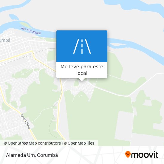 Alameda Um mapa