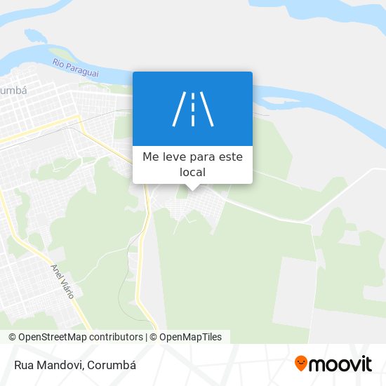 Rua Mandovi mapa