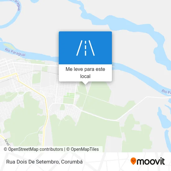 Rua Dois De Setembro mapa