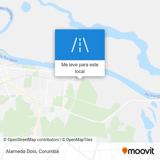 Alameda Dois mapa