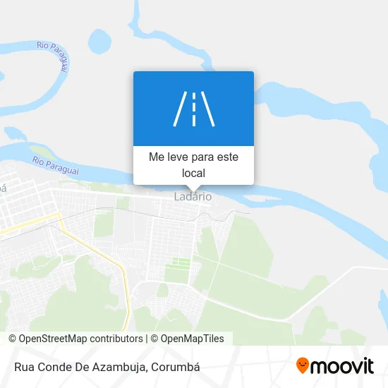 Rua Conde De Azambuja mapa
