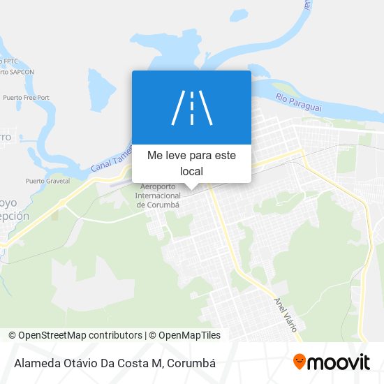 Alameda Otávio Da Costa M mapa