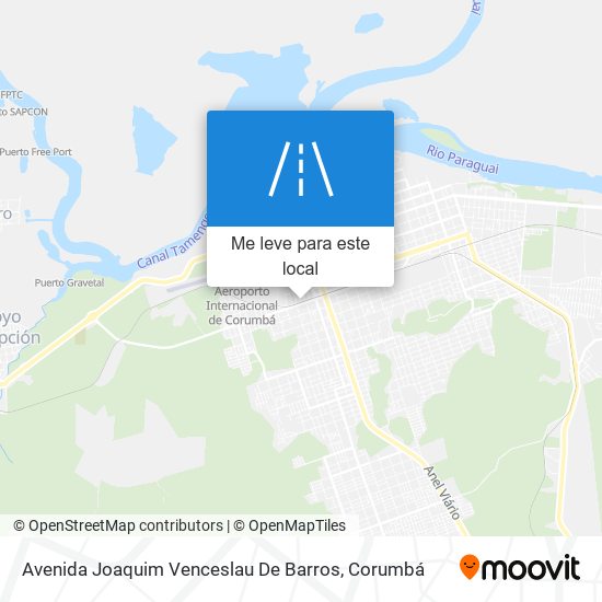 Avenida Joaquim Venceslau De Barros mapa