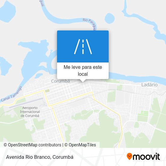 Avenida Rio Branco mapa