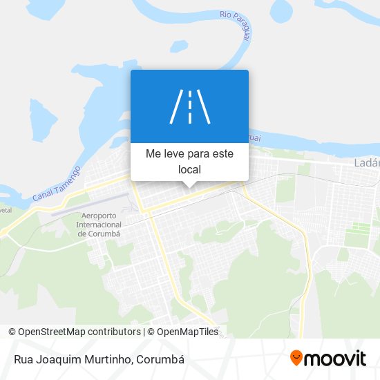 Rua Joaquim Murtinho mapa