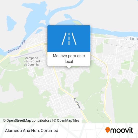 Alameda Ana Neri mapa