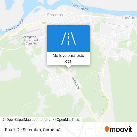 Rua 7 De Setembro mapa