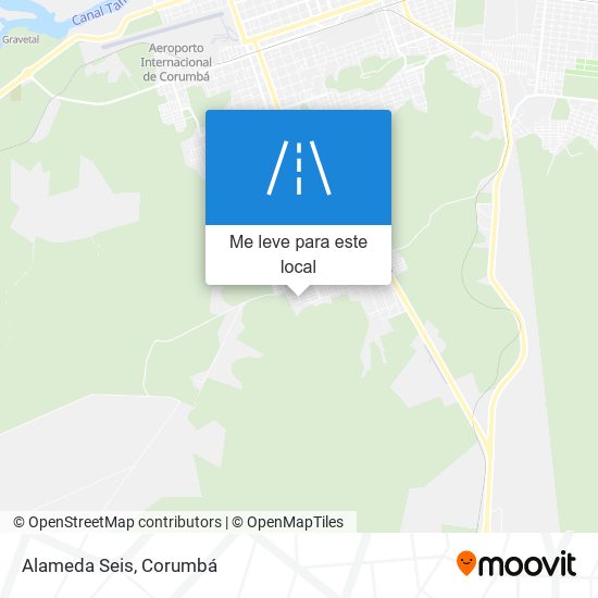 Alameda Seis mapa