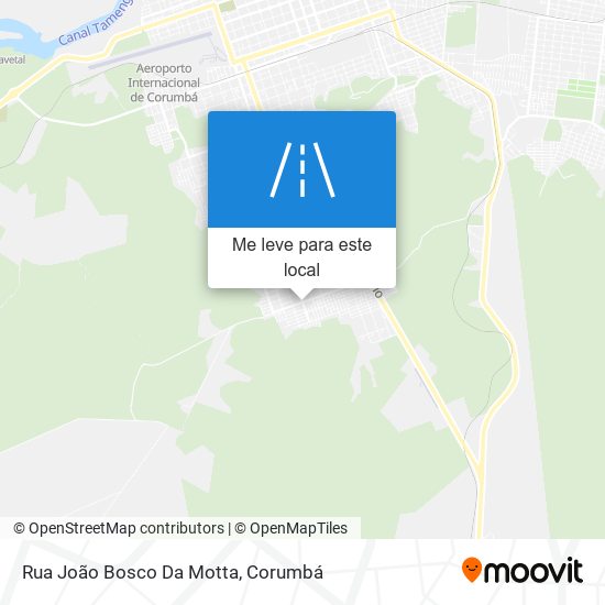 Rua João Bosco Da Motta mapa