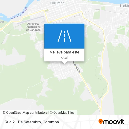 Rua 21 De Setembro mapa