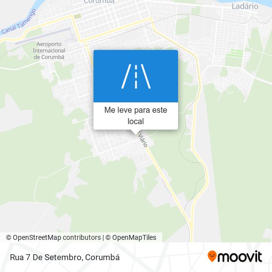 Rua 7 De Setembro mapa