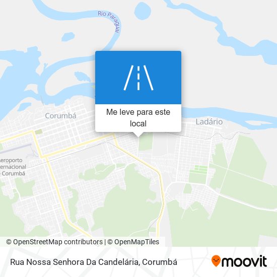Rua Nossa Senhora Da Candelária mapa