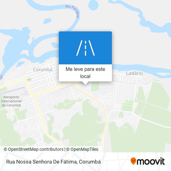 Rua Nossa Senhora De Fátima mapa