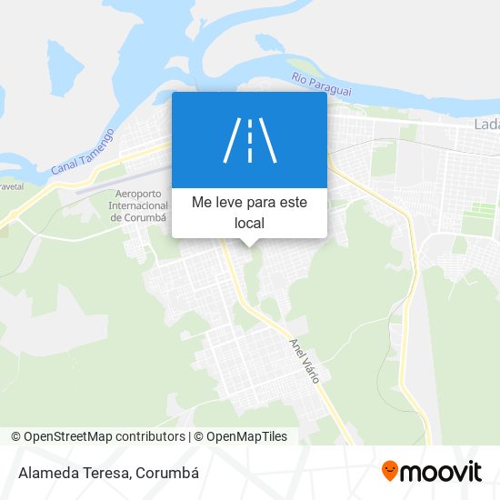 Alameda Teresa mapa