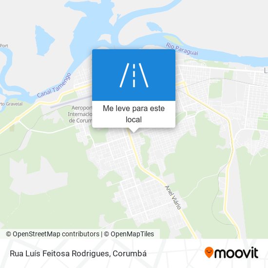 Rua Luís Feitosa Rodrigues mapa