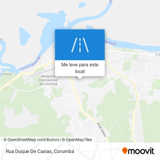 Rua Duque De Caxias mapa