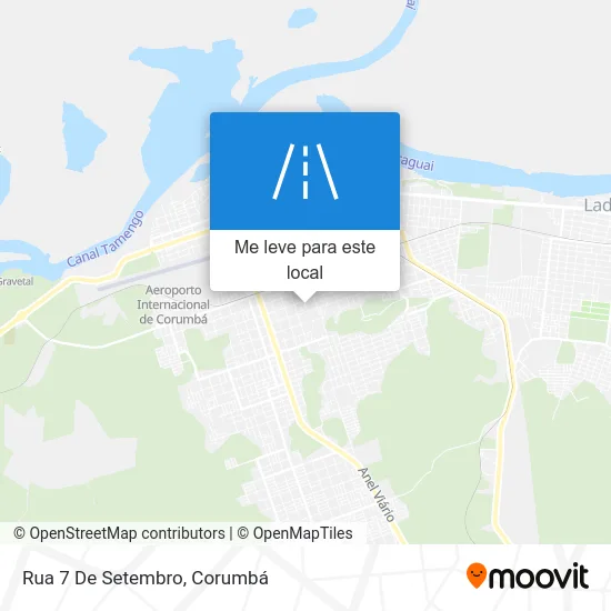 Rua 7 De Setembro mapa