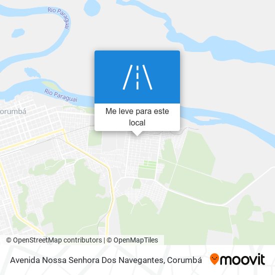 Avenida Nossa Senhora Dos Navegantes mapa