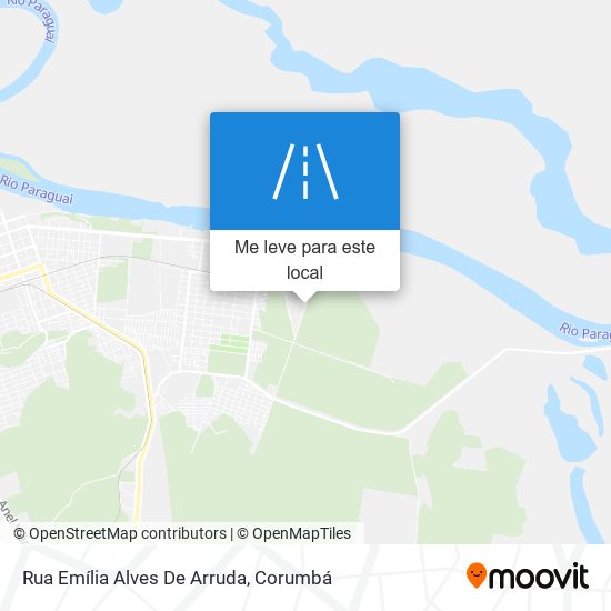 Rua Emília Alves De Arruda mapa