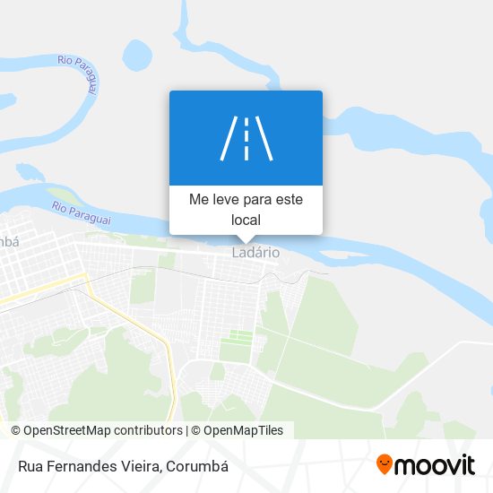 Rua Fernandes Vieira mapa