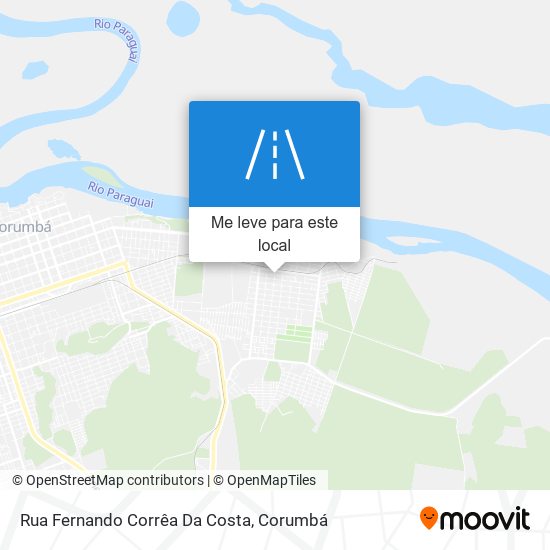 Rua Fernando Corrêa Da Costa mapa