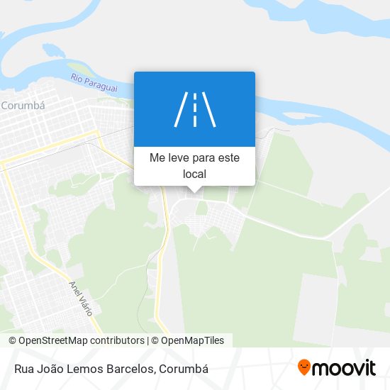 Rua João Lemos Barcelos mapa