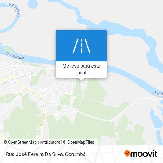 Rua José Pereira Da Silva mapa