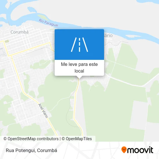 Rua Potengui mapa