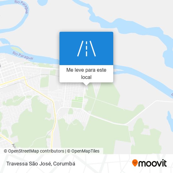 Travessa São José mapa